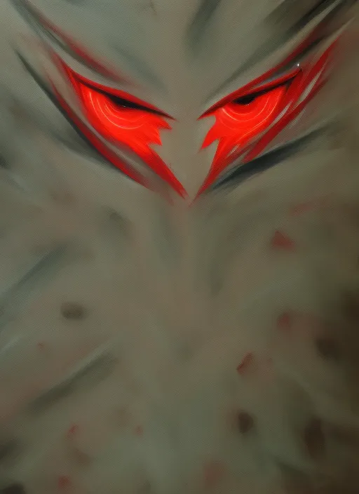 Abstract red eyes 