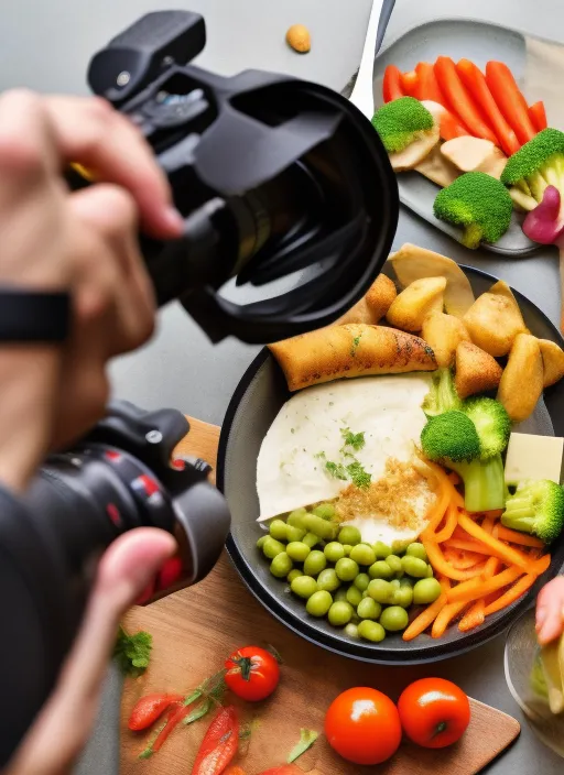 To create a food video, you will need to plan, shoot, and edit the footage. Here's a general overview of the process:

Planning: Start by deciding on the type of food video you want to create. Will it be a recipe tutorial, a cooking show-style video, or a food review? Once you have a clear idea of what you want to create, plan out the recipe or dishes you will feature, and create a script or storyboard outlining the shots you need to capture.

Equipment: You will need a good quality camera, tripod, lighting equipment, and a microphone to capture high-quality footage and audio.

Shooting: Set up your equipment and begin filming. Make sure to capture different angles, close-ups, and wide shots of the food, the cooking process, and any other relevant shots, such as ingredients, spices, and kitchen tools. It's also essential to capture the chef or host's personality and cooking style to make the video engaging and entertaining.

Editing: Once you have finished filming, transfer the footage to your computer and begin the editing process. This includes cutting and trimming footage, color grading, adding music and sound effects, and adding text and transitions.

Final touches: Once you have finished editing, make sure to watch the video several times to catch any mistakes or inconsistencies. Then, export the final video in the appropriate format and resolution, and upload it to your chosen platform, such as YouTube or Vimeo.

Overall, creating a food video requires careful planning, attention to detail, and technical expertise. But with some practice and dedication, you can create compelling and engaging content that will attract and retain viewers.