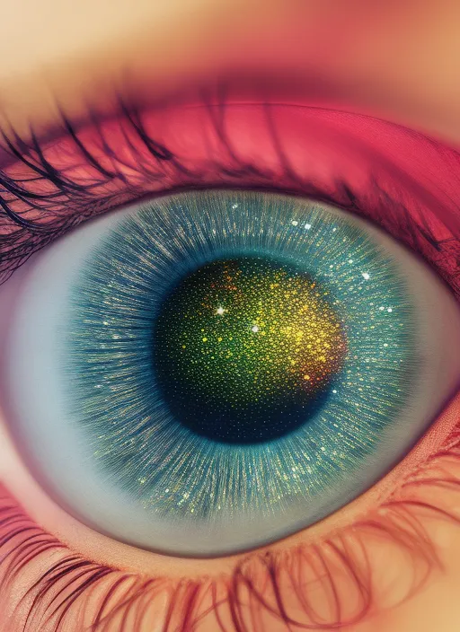 Generative star in eye 