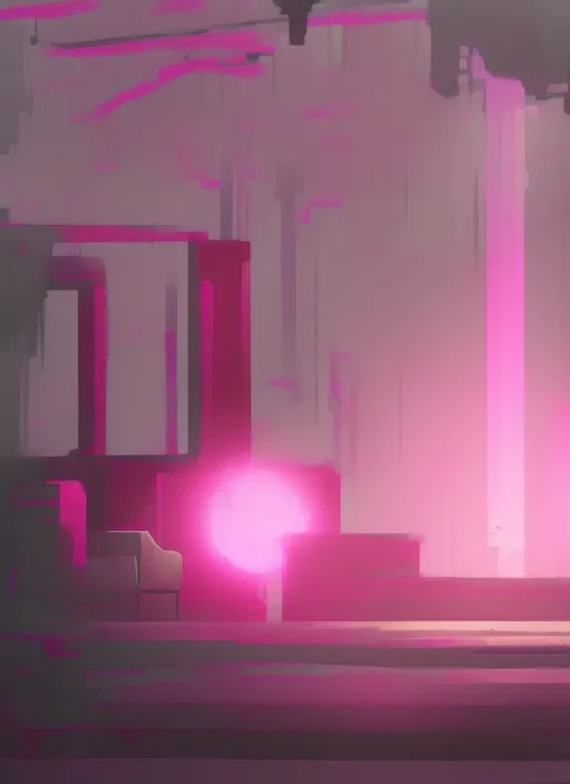 imagine prompt:cat, minimalist, Dark Academia, Detailed Painting, low angle, Game engine rendering, 100mm, items, hot pink magenta colors, Groundcore, Beautiful lighting, Highly detailed --ar 9:16