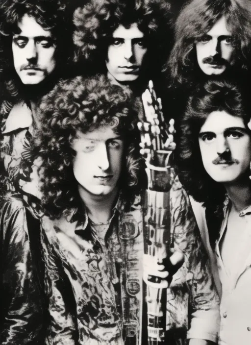 led zeppelin with yhe full band a live 8k