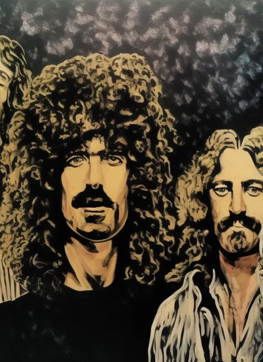 led zeppelin with yhe full band a live 8k