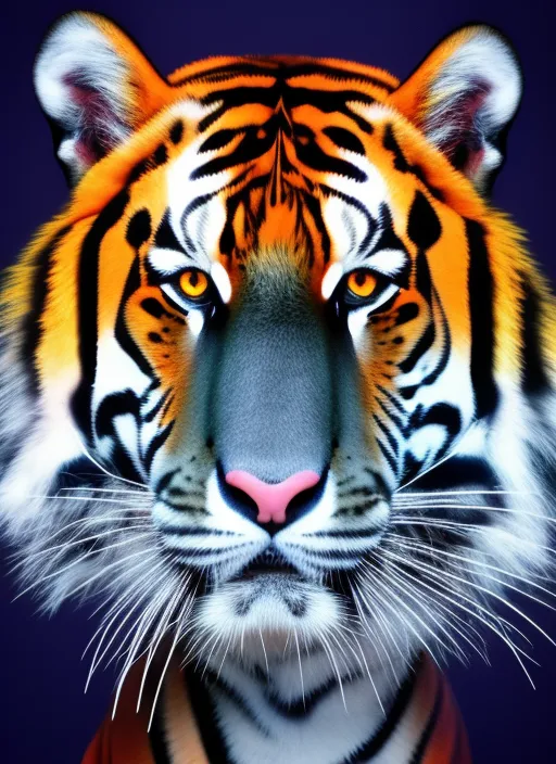 Best tiger with neon 