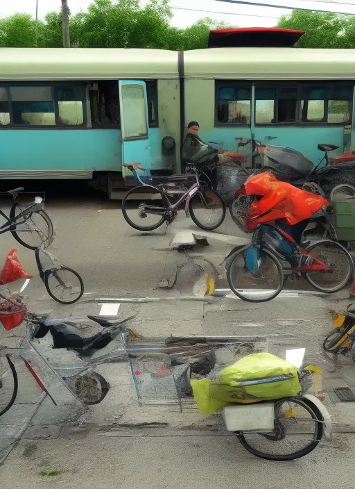 Bike vs car vs bus vs train vs aircraft 