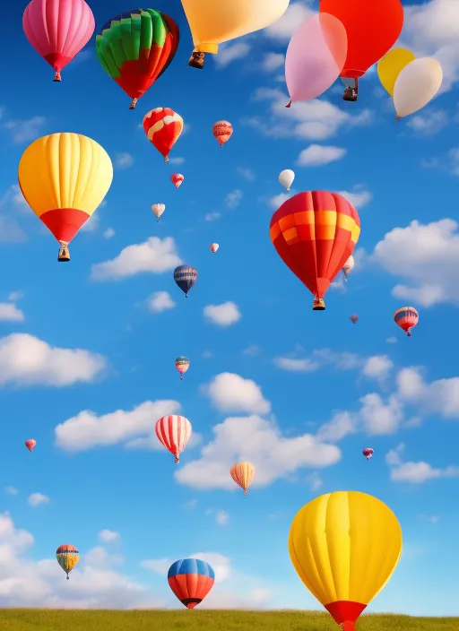 Baloons on sky