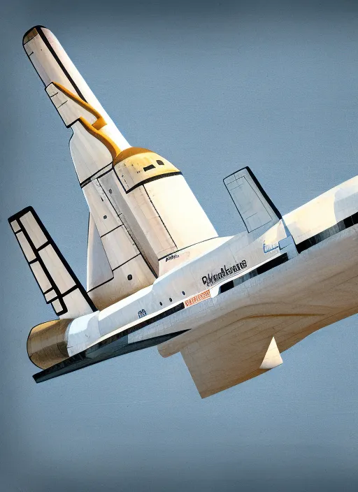 space shuttle blueprint