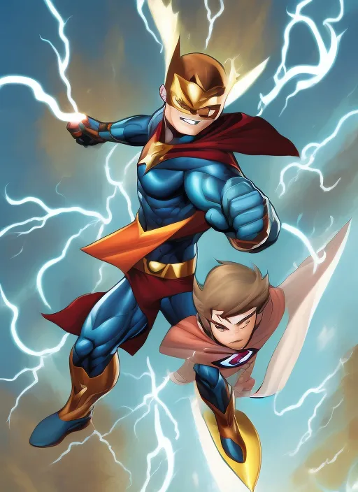 New super hero, add Lightbolt