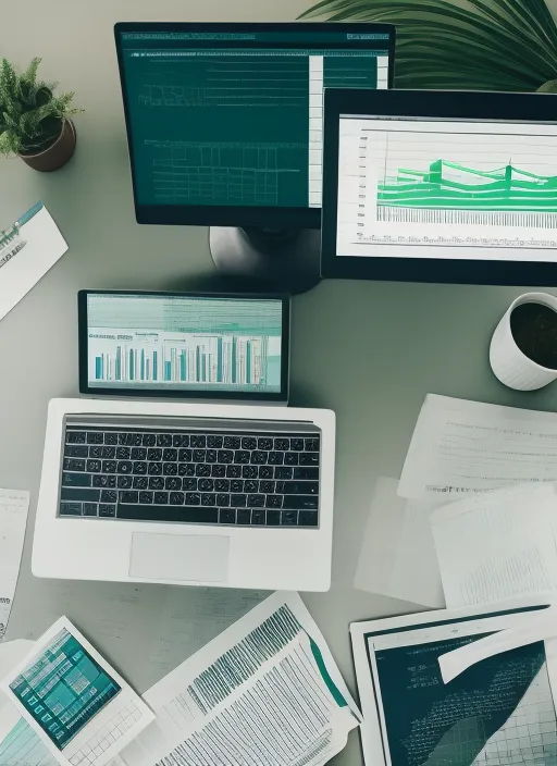 a accountant officer work with excel