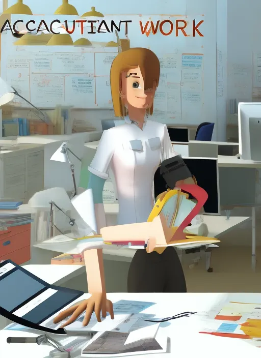 a accountant officer work with word