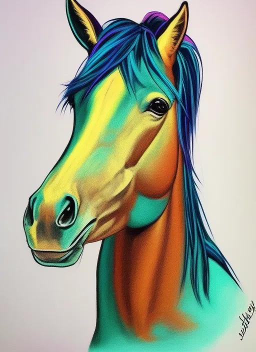 Horse neon
