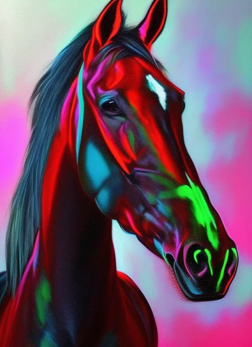 Horse neon
