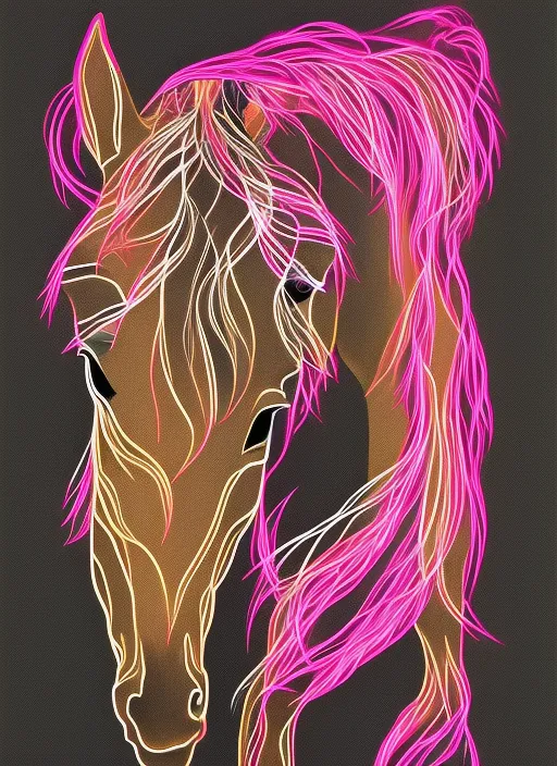 Horse neon
