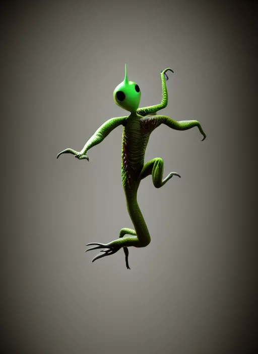 Dancing alien