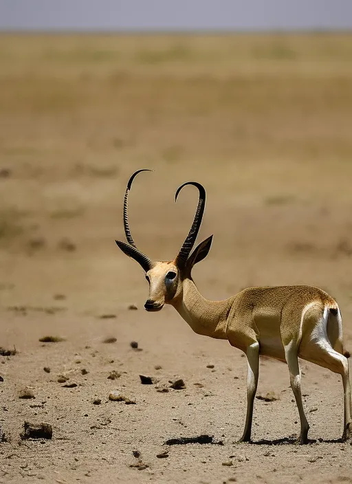 Saiga antelope 