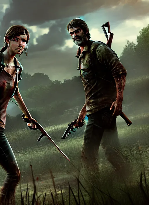 Conviértelo en los personajes de la serie the last of us