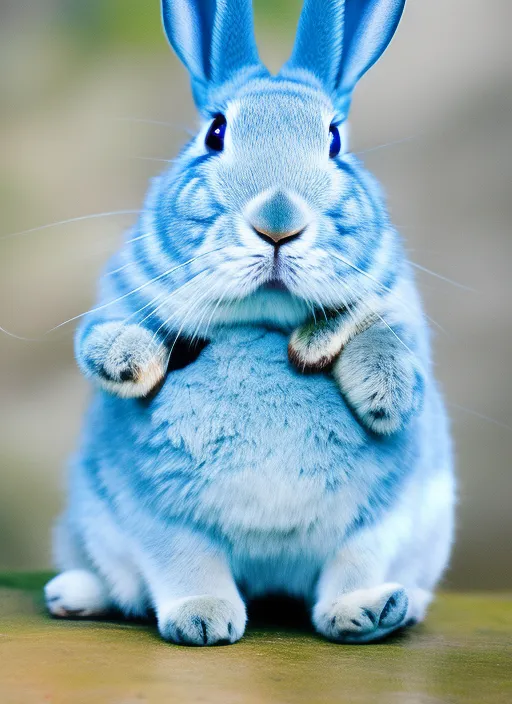 Blue rabbit 