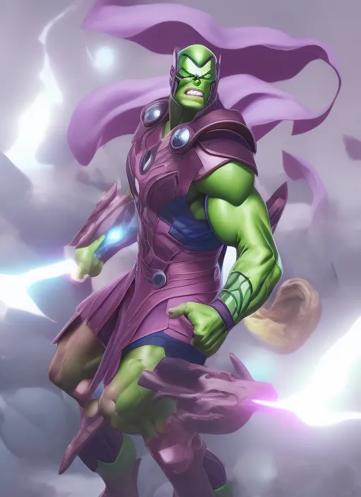 8K Hulk ADD sea brainstorme, thunder, add thor 4K