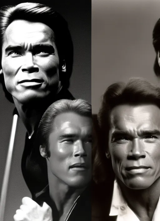 Evolution of Arnold schwarzenegger 