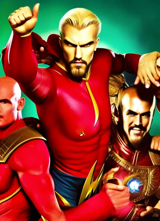 Flash Gordon is a science fiction hero who has had many different opponents throughout his adventures in various forms of media. Here are a few notable enemies that Flash Gordon has faced in different iterations: Ming the Merciless - Ming is a ruthless and power-hungry tyrant who rules the planet Mongo, and is perhaps the most famous antagonist of Flash Gordon. He possesses incredible technological and mystical abilities, making him a formidable foe for Flash. Queen Azura - Azura is the leader of the Blue Magic Men on the planet Syk, and seeks to conquer the rest of the planet using her powerful magic. The Witch Queen of Mongo - The Witch Queen is a powerful sorceress who rules over a section of Mongo and has the ability to manipulate time and space. T