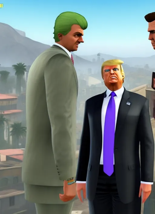 Trump in GTA5