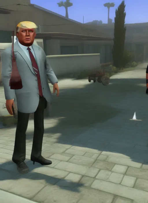 Trump in GTA5