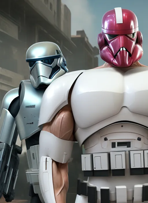Stormtroper bodybuilder, uhd