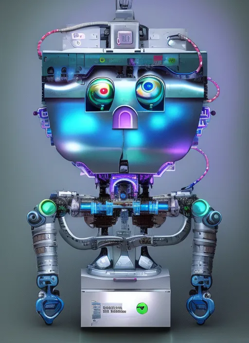 Change the robot to real Donald Trump USA President