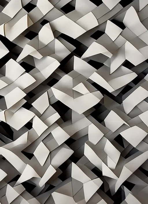Origami tessellation in architecture 
 Design decoration 