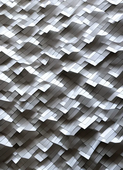 Origami tessellation in architecture 
Building 
