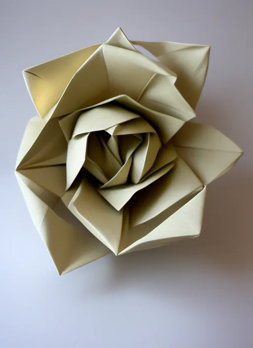 Origami rose box 

