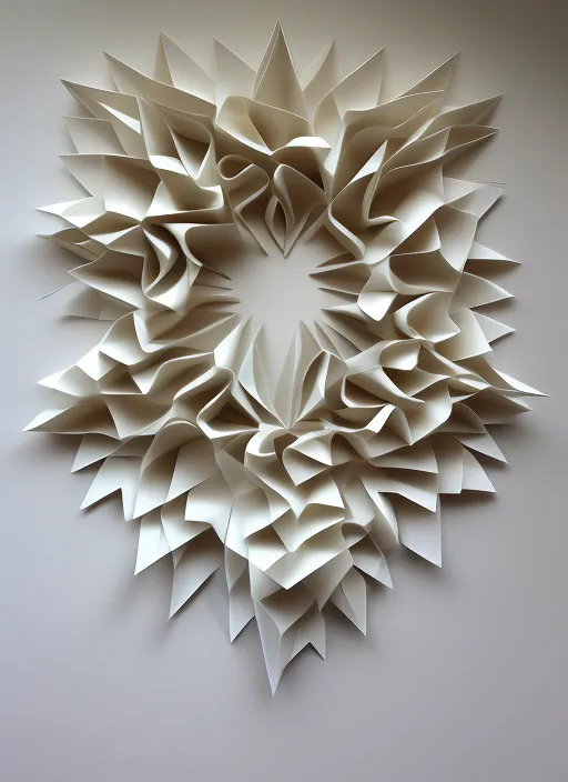 Paper folding art