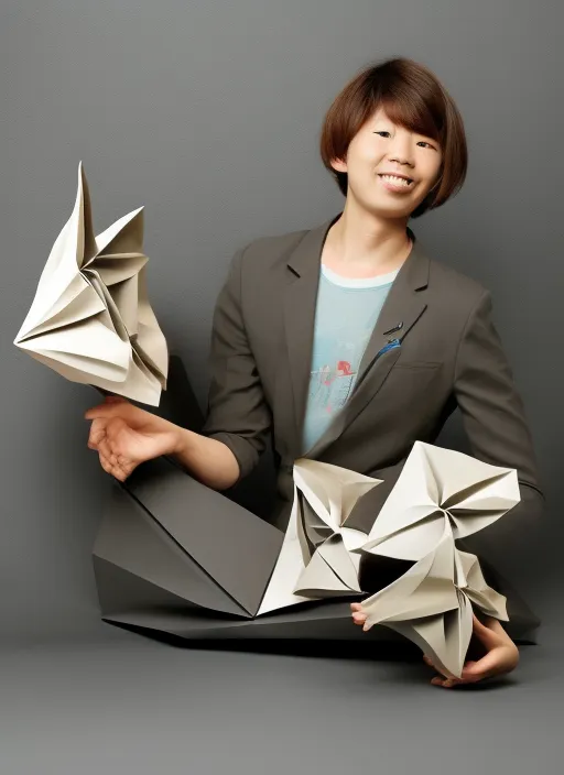 Origami tablo