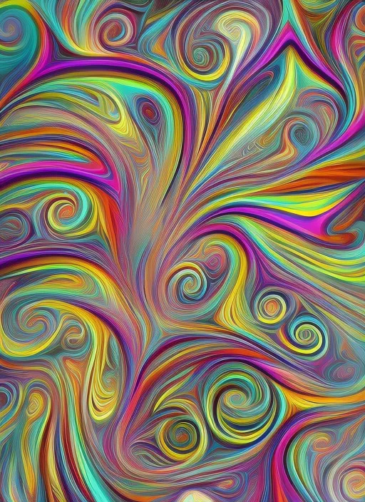 Psychedelic swirls 