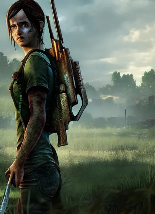 La imagen muestra a la muerte,full HD,16k,estilo the last of us