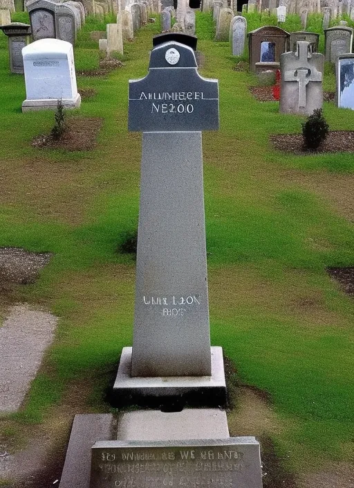 Picture of the grave