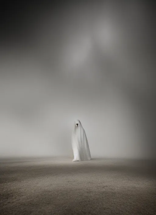 A creepy ghost 