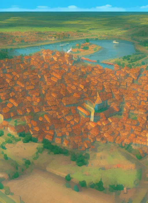 a medieval city