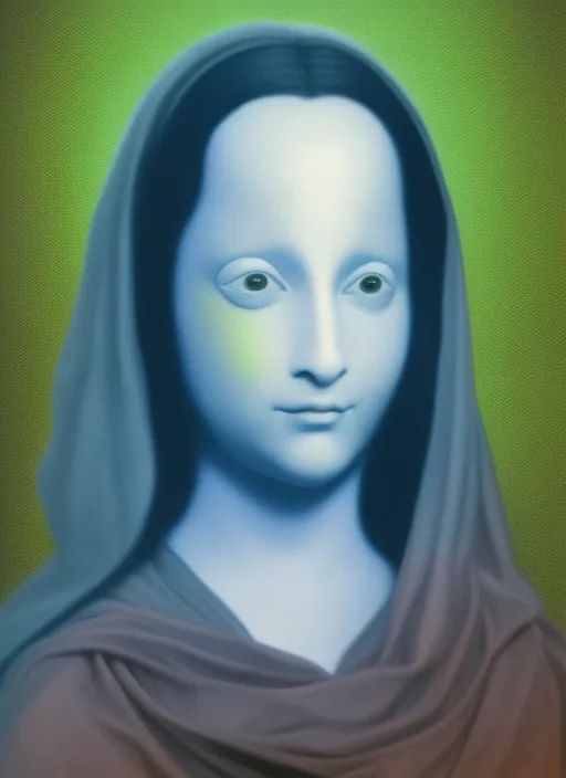 Monalisa becomes alien