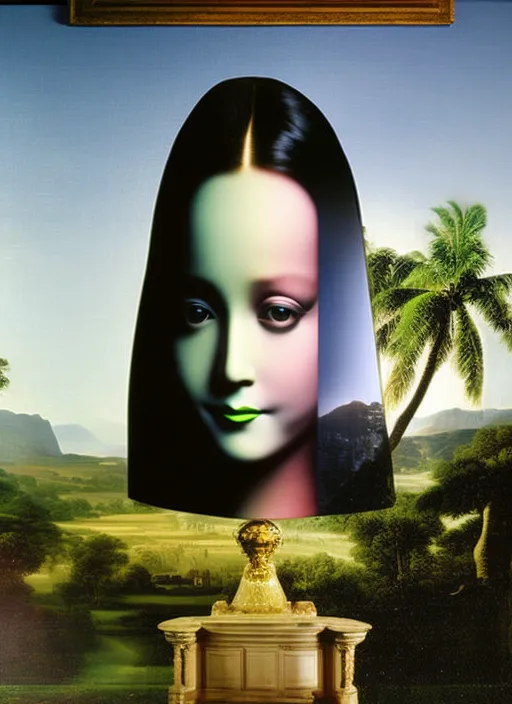 Monalisa becomes alien