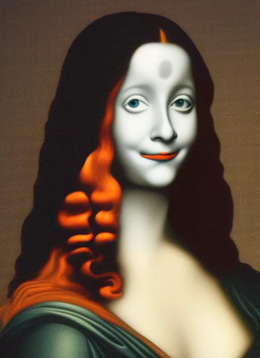 Monalisa becomes alien