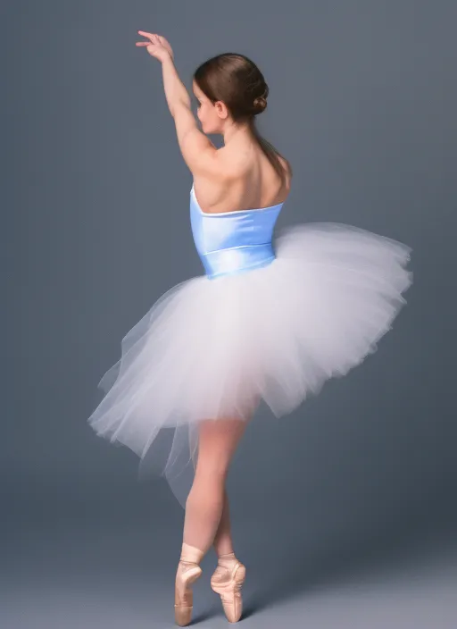 A dancing ballerina 