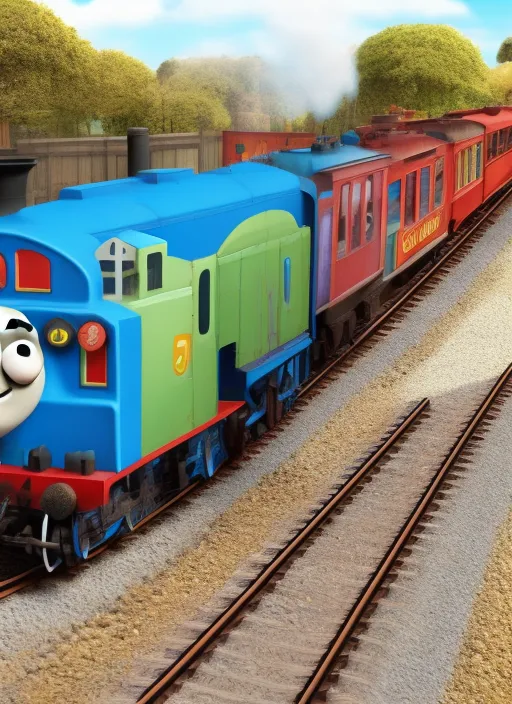 CHOO CHOO carton CHARLES vs THOMAS 