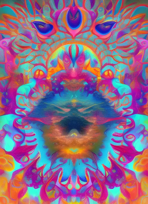 Dreamy psychedelic 