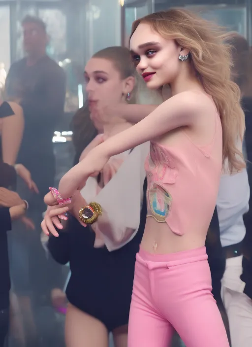 Lily-Rose Depp Seductively Dances 