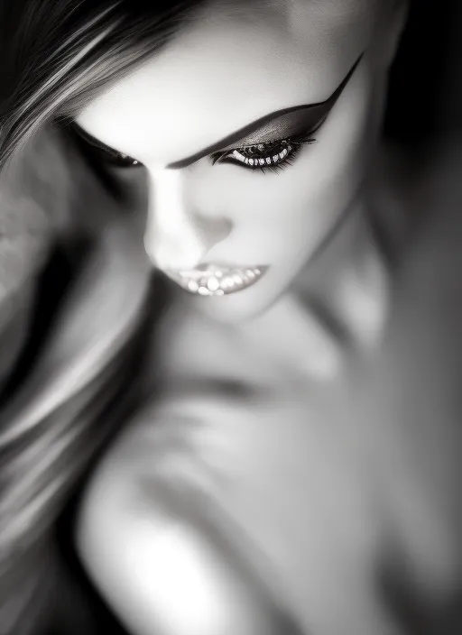 MJJRny-V5,  beauty model by Greg Rutkowski and Magali Villeneuve, beautiful eyes, toned body, cinematic lighting, depth of field, photography. A glam makeup photoshoot