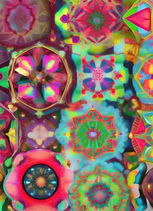 Kaleidoscope colors