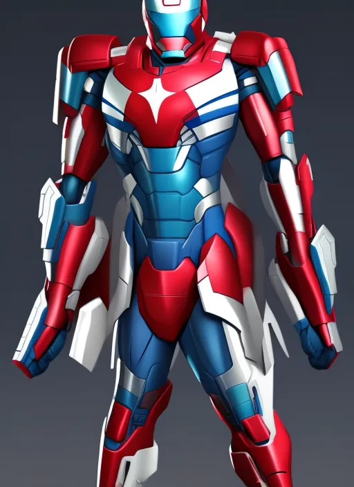 Anime, cell shaded, Realistic 3d render, Tom Cruise as Tony Stark in Iron Patriot suit, matte background, oil on canvas, digital painting, full body, wide angle, textured uniforms, short hair, close up, Hulk and Thor in the background..