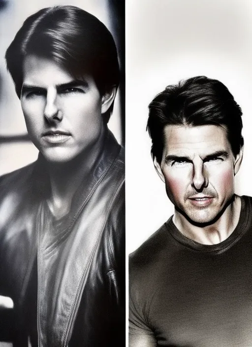 Tom Cruise, highly  detail, attractive  actor Trend 2023