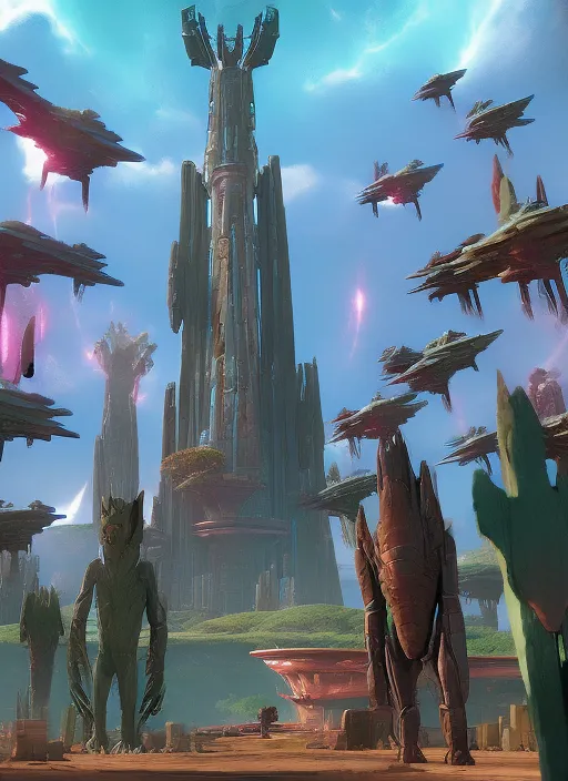 Guardians of the Galaxy, in planet Mongo
