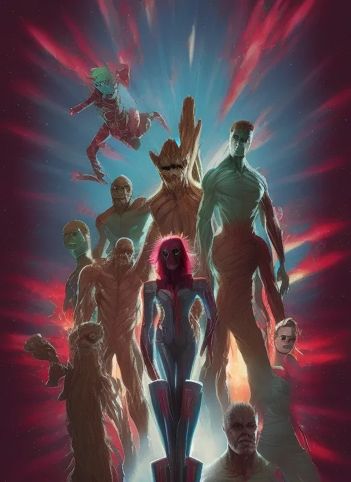 Guardians of the Galaxy, Star, by james Gun